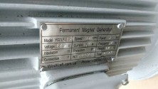 Генератор на постоянных магнитах 3kW 300 об/мин. для вертикального ветрогенератора