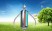 Вертикальный ветрогенератор Маглев (Maglev) 300W 24V